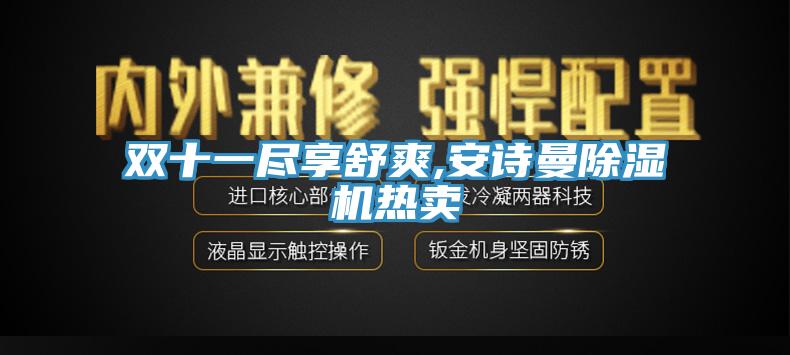 雙十一盡享舒爽,安詩曼除濕機熱賣