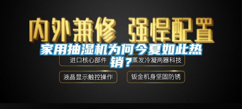 家用抽濕機(jī)為何今夏如此熱銷？