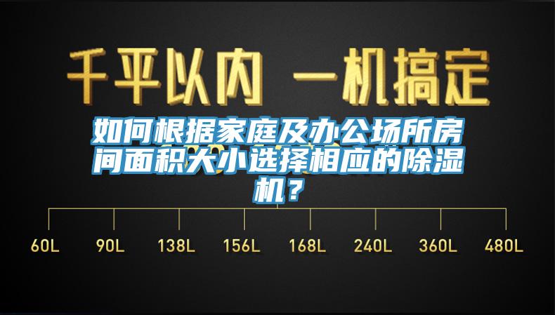 如何根據(jù)家庭及辦公場(chǎng)所房間面積大小選擇相應(yīng)的除濕機(jī)？