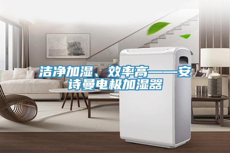 潔凈加濕、效率高——安詩曼電極加濕器