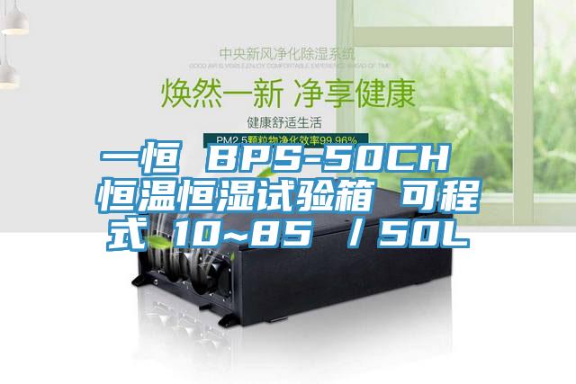 一恒 BPS-50CH 恒溫恒濕試驗箱 可程式 10~85℃／50L