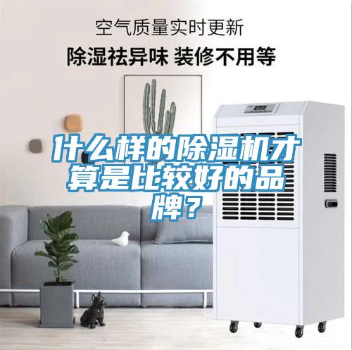 什么樣的除濕機(jī)才算是比較好的品牌？