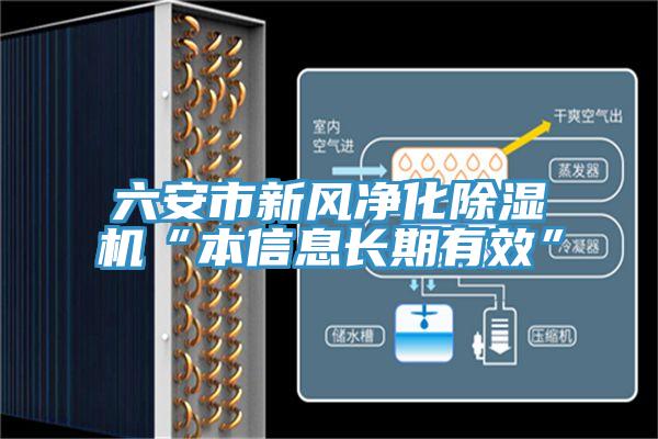 六安市新風(fēng)凈化除濕機(jī)“本信息長(zhǎng)期有效”