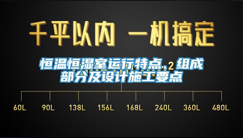 恒溫恒濕室運(yùn)行特點(diǎn)、組成部分及設(shè)計(jì)施工要點(diǎn)