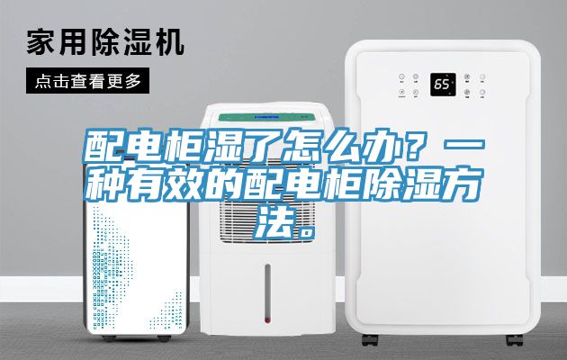 配電柜濕了怎么辦？一種有效的配電柜除濕方法。