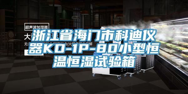 浙江省海門市科迪儀器KD-1P-80小型恒溫恒濕試驗(yàn)箱