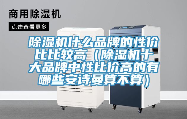 除濕機(jī)什么品牌的性價比比較高（除濕機(jī)十大品牌中性比價高的有哪些安詩曼算不算）