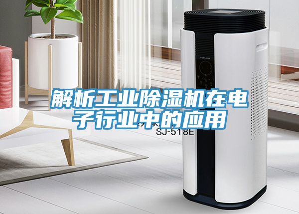 解析工業(yè)除濕機在電子行業(yè)中的應用