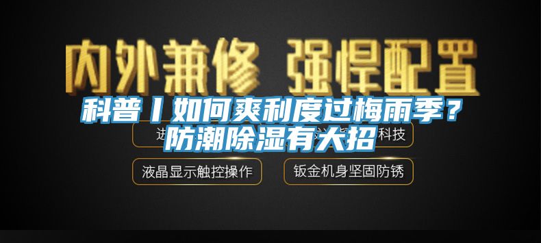 科普丨如何爽利度過梅雨季？防潮除濕有大招