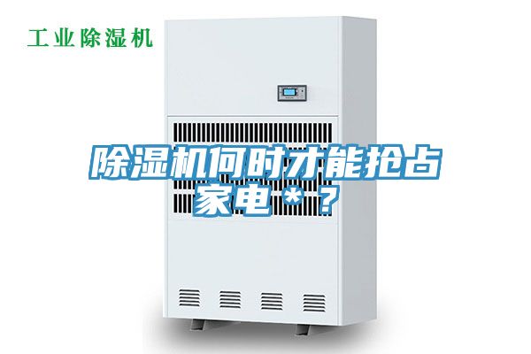 除濕機(jī)何時才能搶占家電＊？