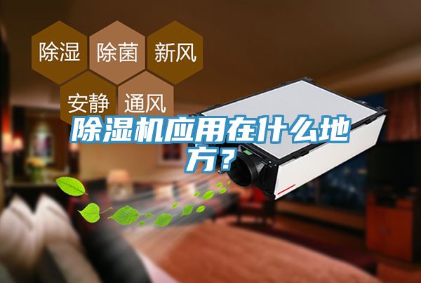 除濕機應用在什么地方？