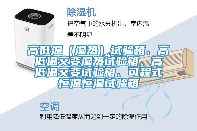 高低溫（濕熱）試驗箱、高低溫交變濕熱試驗箱、高低溫交變試驗箱、可程式恒溫恒濕試驗箱