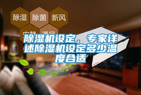 除濕機設(shè)定，專家詳述除濕機設(shè)定多少溫度合適